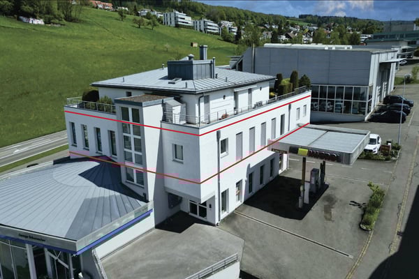 1 Büroräume / Praxis / Atelier / Werkraum in Oberrohrdorf, separat einzeln oder mehrere gemeinsam 3