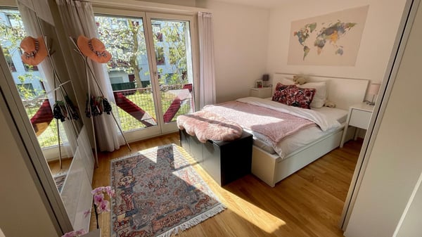 Möblierte 1.5-Zimmer-Wohnung mit Garten in Dübendorf - Zwischen-/Untervermietung 2