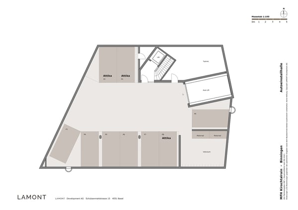 Exklusive 2-Zimmer-Attikawohnung in Binningen - Neubau mit Minergie P-Standard 5