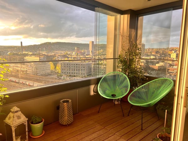 Moderne 1.5-Zimmer-Wohnung mit Stadtblick im Zürcher Aussersihl 5