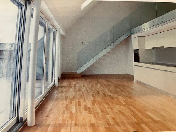 Suchen Sie etwas Besonderes? Grosszügige sonnige Maisonette-Dachwohnung nahe Novartis-Campus 5