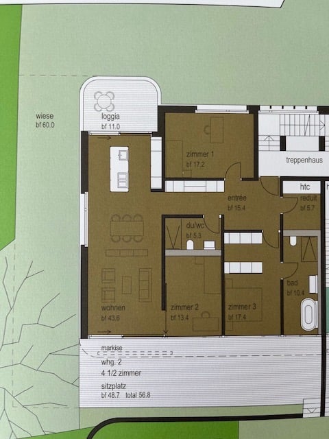 Objekt für Wohnliebhaber: Grosszügige, sonnige Parterre-Wohnung in Kreuzlingen 13