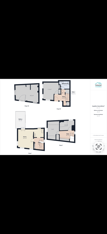 Freistehendes 1.5-Zimmer-Haus Balkon & miniatur Garten i 6
