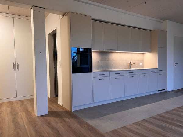 Moderne 1.5-Zimmer-Neubau-Wohnung in ruhiger Lage in Auw 3