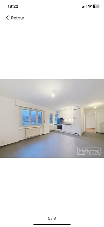 Appartement 1 pièces rénové à Vevey avec cuisine moderne 4