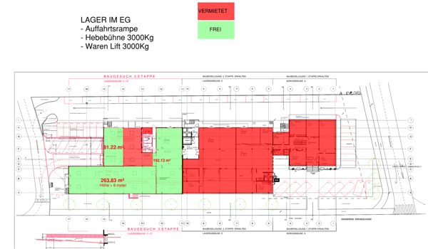 Moderne/Klimatisierte Büros (Co-Working) ab 150 CHF m2 * Jahr inkl. Neb. 22