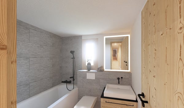 1.5-Zimmer-Wohnung mit Bergblick in Davos Dorf 9