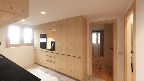 1.5-Zimmer-Wohnung mit Bergblick in Davos Dorf 4