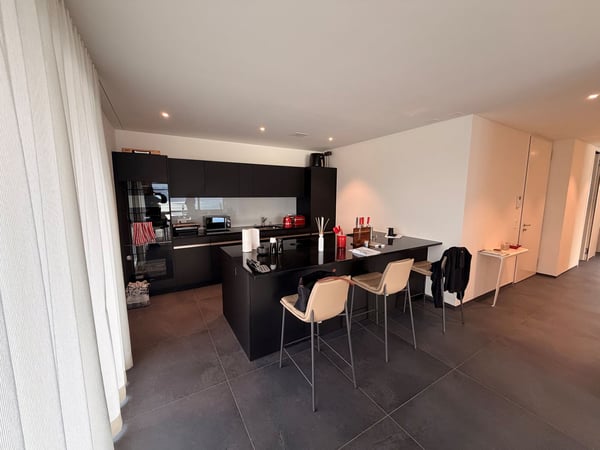 Moderne 1.5-Zimmer-Attika mit See- und Bergblick in Merlischachen 5