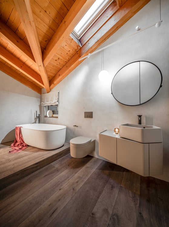 1.5-Zimmer-Dachwohnung. Zweitwohnung. Design trifft auf Geborgenheit 5