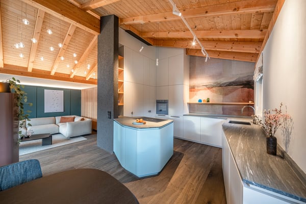 1.5-Zimmer-Dachwohnung. Zweitwohnung. Design trifft auf Geborgenheit 2