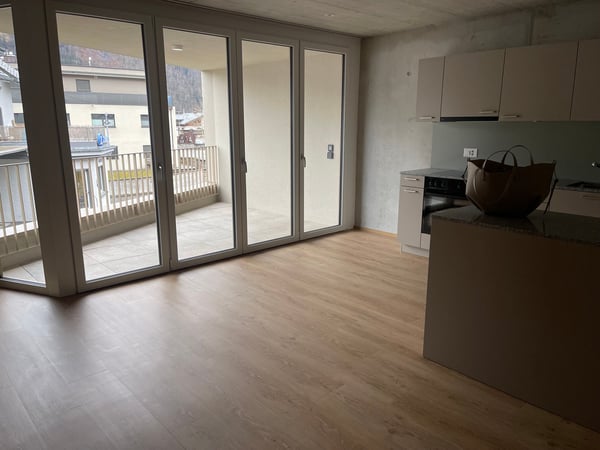 1 1/2 Zi. Neubau-Wohnung in Meiringen mit Blick auf das Wetterhorn und Tiefgarage 5