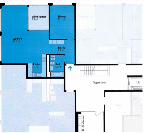 1.5 Rooms Apartment in Zurich Seebach - From Feb 2026 6