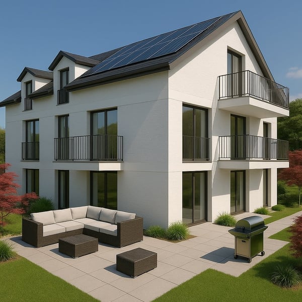 3 MODERNE EIGENTUMSWOHNUNGEN - Mehrfamilienhaus 