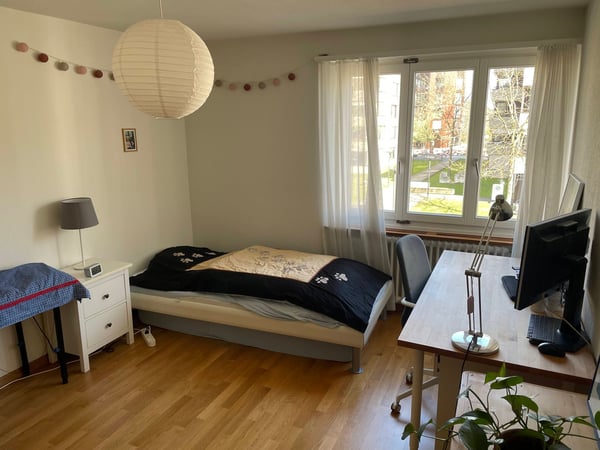 Gemütliche 1-Zimmer-Wohnung mit Balkon in Seebach 3
