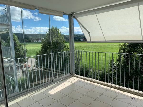 Helle, moderne Wohnung mit unverbauter Aussicht ins Grüne 13