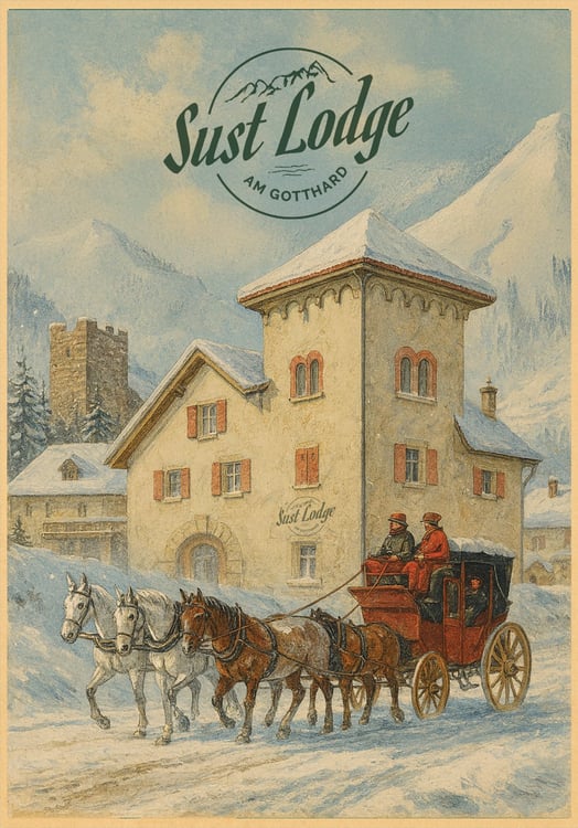 Charmante 1-Zimmer-Maisonette-Wohnung in historischem Steingebäude in Hospental 1