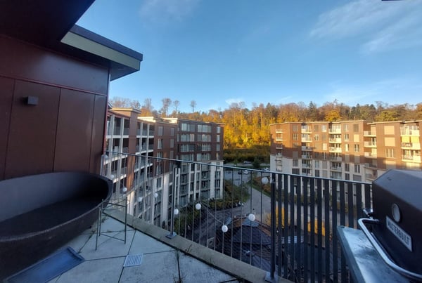 Moderne 1.5-Zimmer-Wohnung mit Stadtblick in Zürich Kreis 6 1