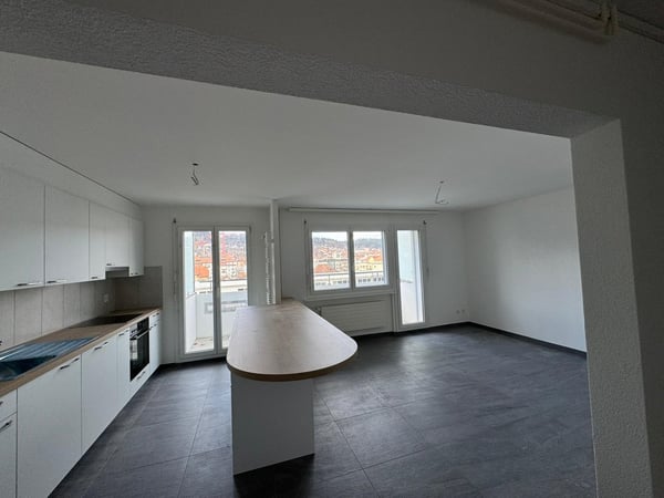 Appartement 1.5 pièces rénové avec balcon et vue sur la ville 5