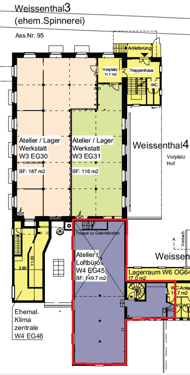 Vielseitiger Gewerberaum mit Atelier-Charakter in Illnau-Effretikon 7