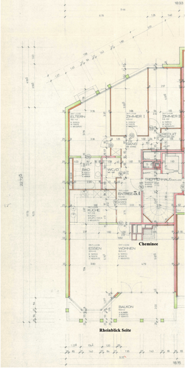Grosszügige 1.5-Zimmer-Wohnung mit Rheinblick am Unterer Rheinweg 15