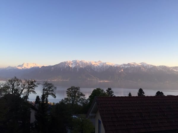 Seltenes Bauland mit grandioser Seesicht/Splendid lake and mountain view 1