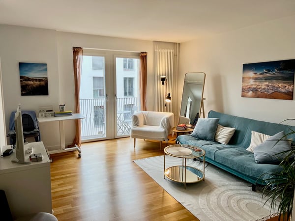 Fabelhafte 1.5-Zimmer-Wohnung mit Balkon in Wipkingen, Zürich 1
