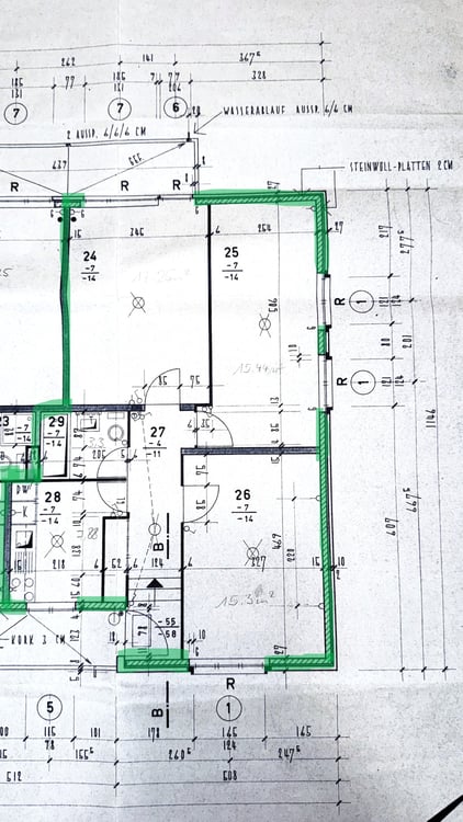 Schöne 1-Zimmer Wohnung mit Balkon / Sicht auf Bäume 11