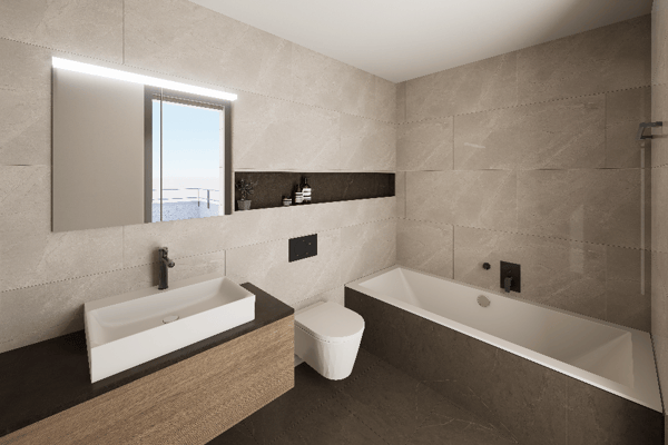 Erstvermietung moderne 1.5-Zimmer-Attikawohnung in Wilen b. Wollerau 2