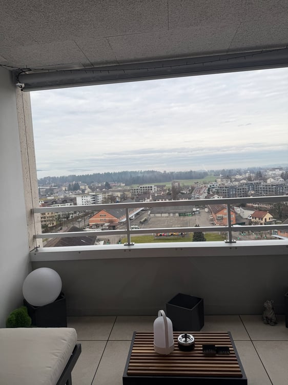 Moderne 1.5-Zimmer-Neubau-Wohnung mit Stadtblick in Uster 1