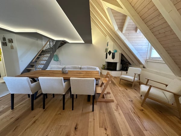 Renovierte 1.5-Zimmer-Dachmaisonette im ruhigen Dorfkern 7