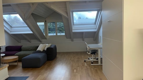 Bright Loft Studio in Zollikon - Cleaning Included - Available Jan till May 2026 2