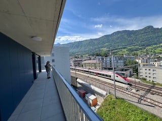 Moderne 1.5-Zimmer-Neubau-Wohnung mit Bergblick und Seeblick in Goldau 7