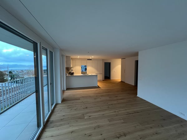 Moderne 1.5-Zimmer-Neubau-Wohnung mit Bergblick und Seeblick in Goldau 2