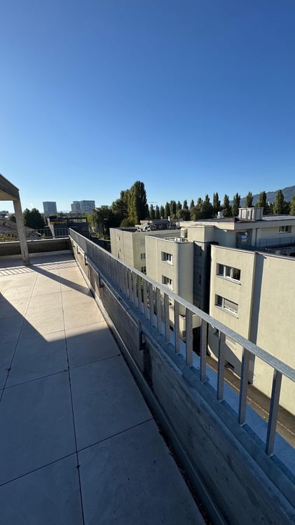 Helle und moderne 1.5-Zimmer Attikawohnung mit grosser Terrasse und viel Privatsphäre 11
