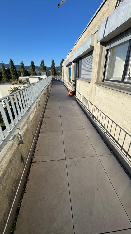 Helle und moderne 1.5-Zimmer Attikawohnung mit grosser Terrasse und viel Privatsphäre 12