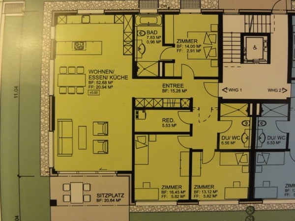 Moderne 1.5-Zimmer-Wohnung mit Terrasse und Garten in Wettingen 7