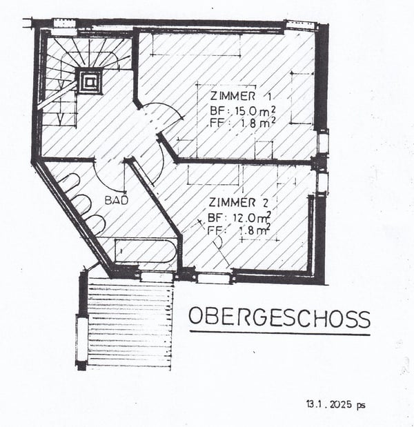 1 Zi - Maisonette-Wohnung in Oerlingen 16