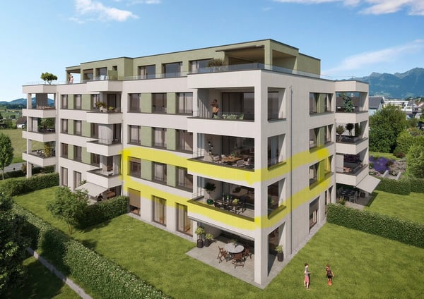 1.5-Zimmer-Wohnung mit sonnigem Balkon & hochwertigem Ausbau 4