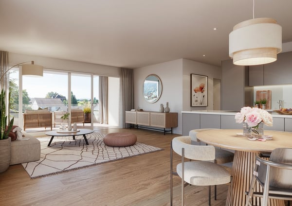 1.5-Zimmer-Wohnung mit sonnigem Balkon & hochwertigem Ausbau 1