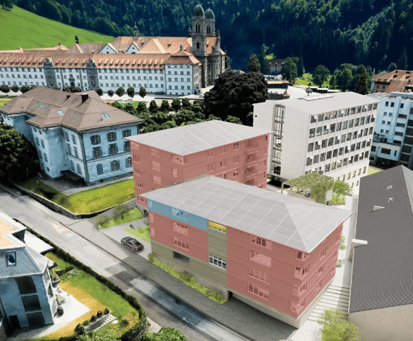 Naturnah und zentral: Moderne 1.5-Zimmer-Dachwohnung in Neubau in Einsiedeln (Erstbezug) 1