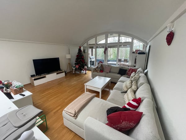 Spacious 1.5-room family apartment with balcony and garage in Nyon 2