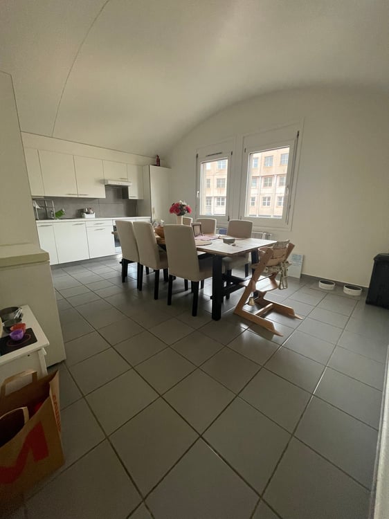 Spacious 1.5-room family apartment with balcony and garage in Nyon 8