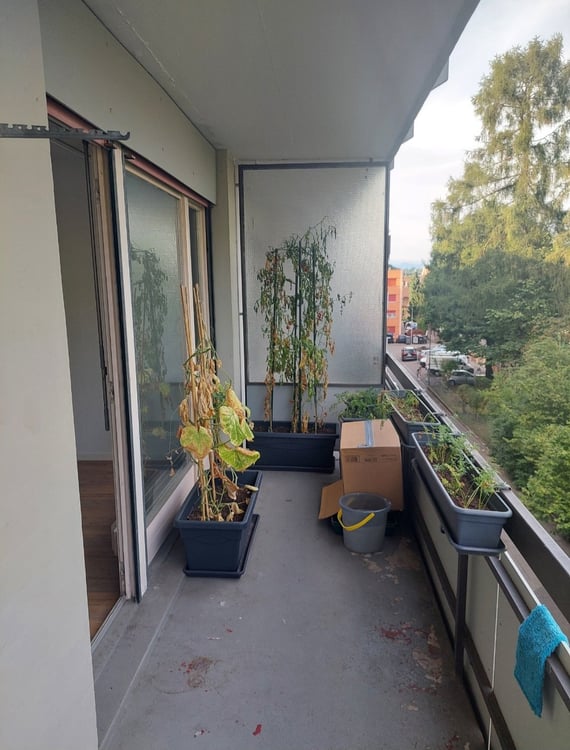 Nachmieter/in gesucht für grosszügige 1-Zimmer-Wohnung mit Balkon in Bern (Lorraine) 3