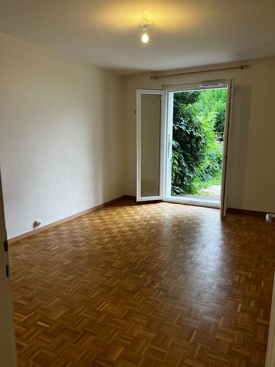 Spacious 1-room apartment with garden access in Chêne-Bourg 3