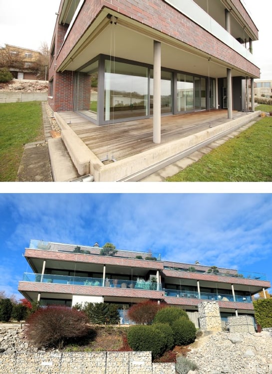 Exklusive 1.5-Zimmer-Wohnung mit Bergsicht & privatem Garten in Stetten (SH) 3