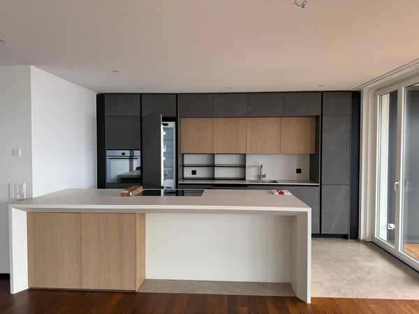 Exklusive 1.5-Zimmer-Wohnung mit Bergsicht & privatem Garten in Stetten (SH) 2