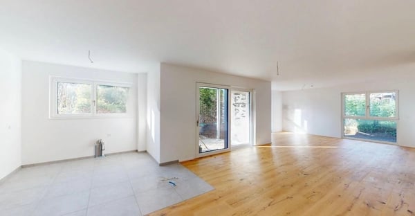 Erstbezug Neubau 1.5 Zimmer Gartenwohnung 4