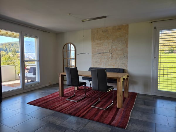 Moderne 1.5-Zimmer-Wohnung mit wunderschöner Aussicht in Villnachern 4