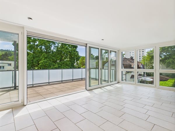 Exklusive 1.5 Zimmer Attikawohnung mit Kamin und 2 Terassen und 2 Garagenplätzen 3